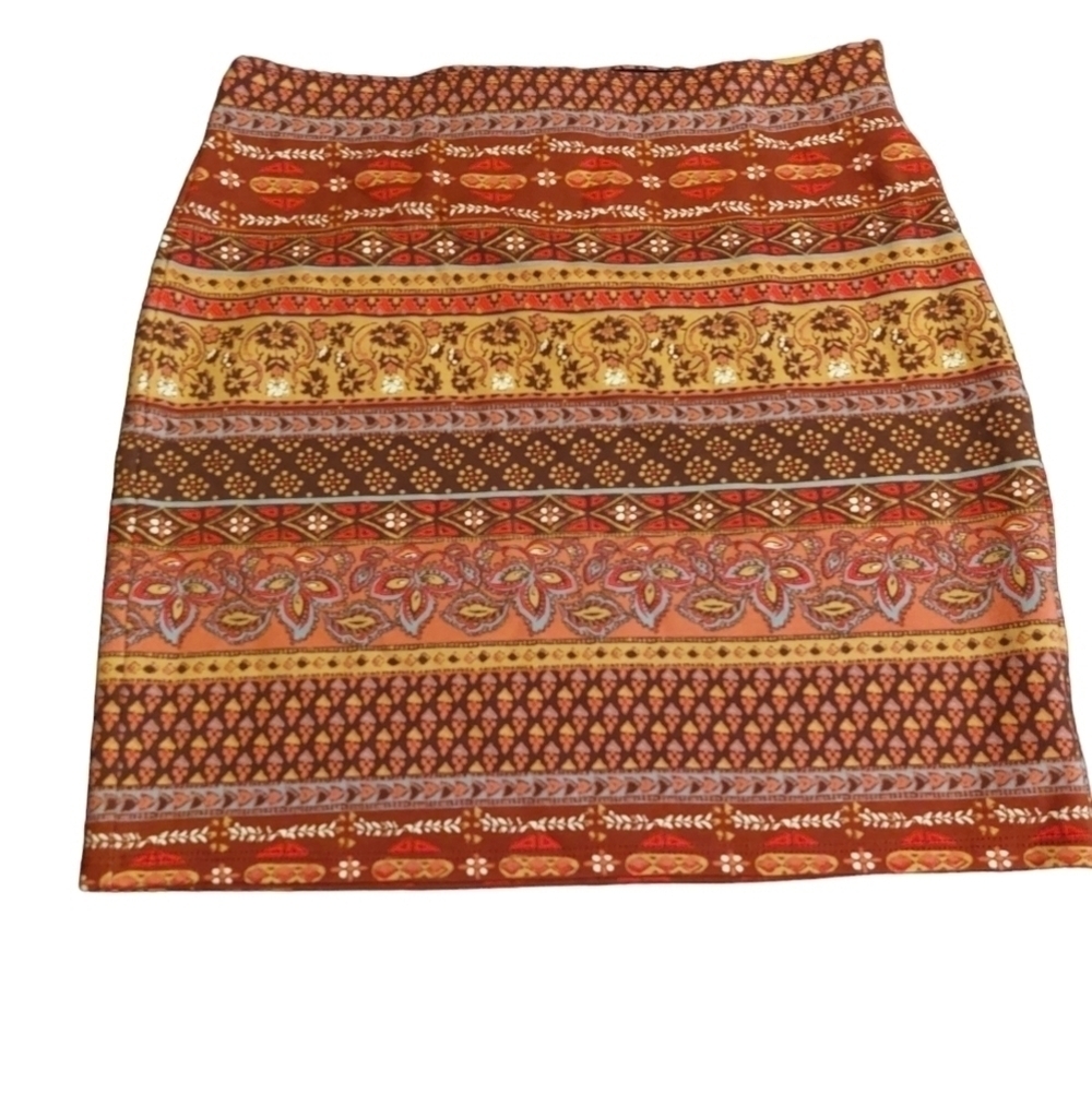 Hollister Ladies Aztec Print Mini Skirt